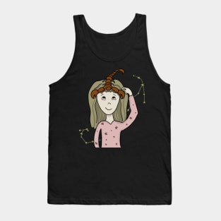 Scorpio girl 3 Tank Top